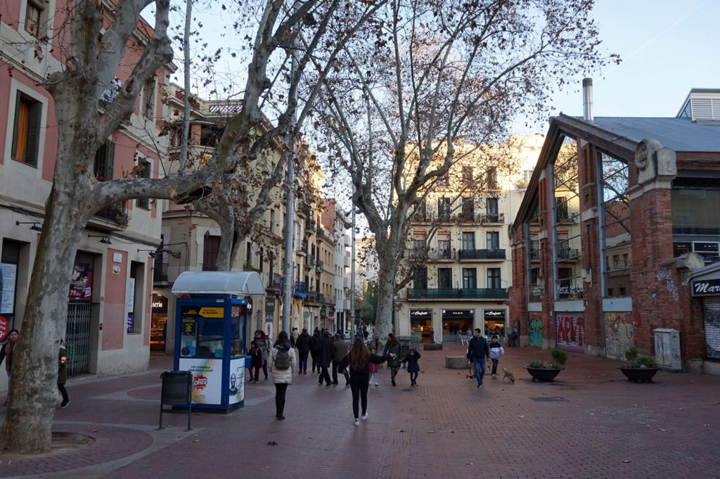 el clot barrio de barcelona