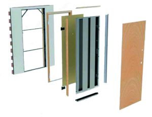 componentes de una puerta acorazada